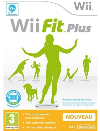 Jeu WII Wii Fit Plus (jeu seul)