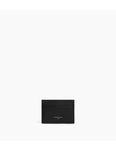 Porte cartes Lucien en cuir grainé