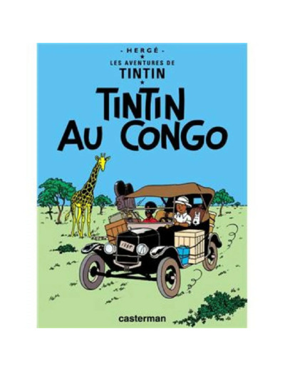 Livre Tintin au Congo