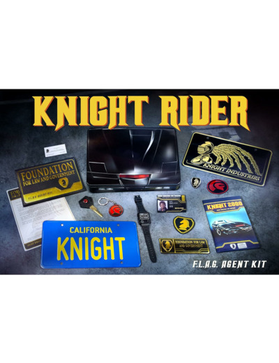 Knight Rider coffret cadeau F.L.A.G Agent Kit Gadgets K 2000