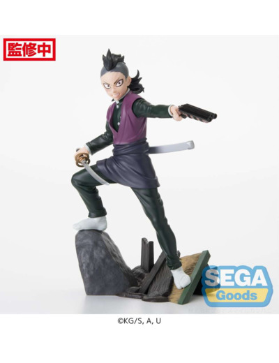 Demon Slayer Kimetsu No Yaiba - Figurine Genya Shinazugawa Swords Xross Link Fig