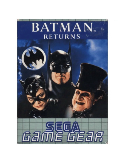 Jeu Sega Game Gear GG Batman Returns