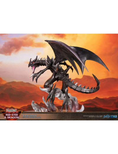 [FIGURINE] Yu-Gi-Oh! - FIRST 4 Figure - Red eyes B. dragon black édition