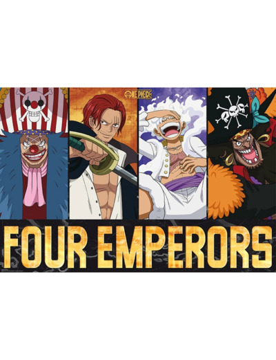 [POSTER] ONE PIECE - Poster Maxi 91,5x61 - Les Quatres Empereurs
