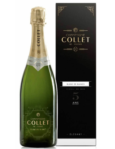 Champagne  Collet 1Er Cru Blanc De Blancs 5 Ans SANS Étui 75cl