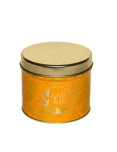 BOITE À THÉ JAUNE  - LA ROUTE DU THÉ