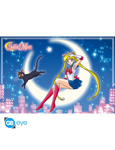[POSTER] SAILOR MOON - Poster Maxi 91,5x61 - Sailor Moon & Luna