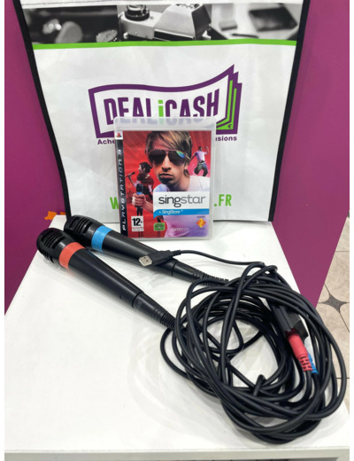 Jeu PS3 Singstar + Micros