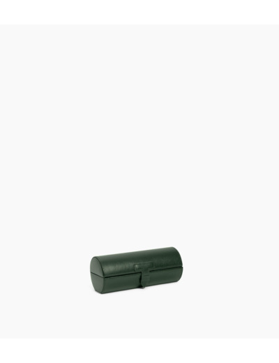 Etui 3 montres en cuir grainé
