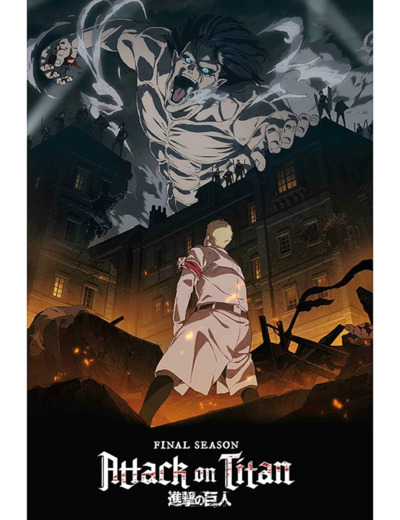 [POSTER] L'ATTAQUE DES TITANS Poster S4 key art (91.5x61)