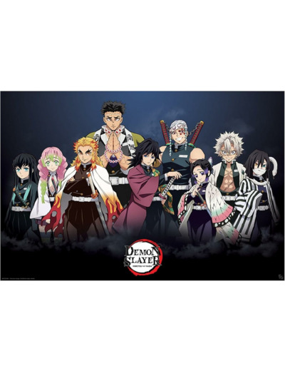 [POSTER] DEMON SLAYER Poster Piliers (91.5x61)