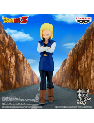 Dragon Ball Z - Figurine Android 18 Solid Edge Works