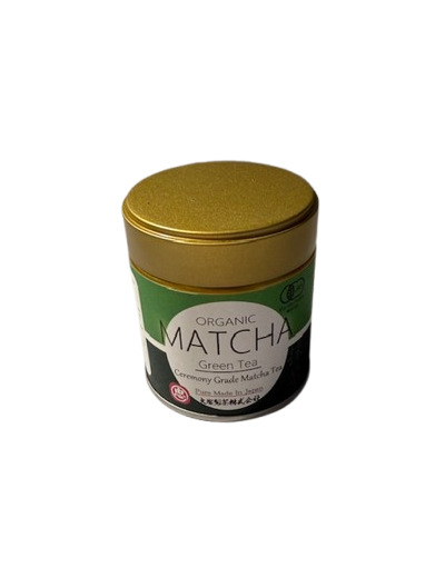BOITE 30g MATCHA DE CÉRÉMONIE BIO JAPON