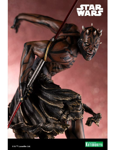 [FIGURINE EXCLU WEB] Star Wars: The Phantom Menace - KOTOBUKIYA PVC ARTFX -  Darth Maul Nightbrother 1/7  30 cm