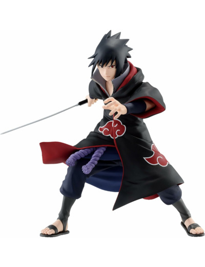 Naruto Shippuden- Figurine Sasuke Uchiha Akatsuki Vibration Stars IV
