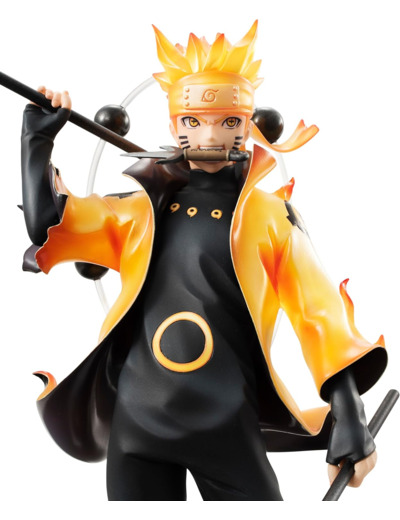 [EXCLU WEB] Naruto Shippuden - Megahouse Series - Uzumaki Naruto Six Paths Sage Mode 15th Anniversary Ver. 22 cm