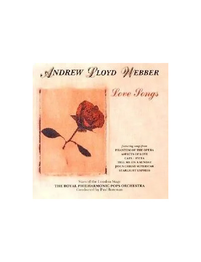 Cd LOVE SONGS LLOYD WEBBER,ANDREW