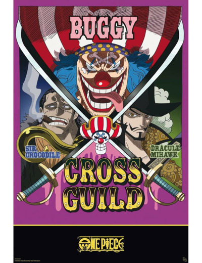 [POSTER] ONE PIECE - Poster  (91,5 x 61 cm) - Cross Guild