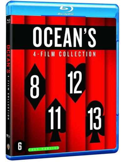 Blu-Ray Coffret océan's collection 4 films