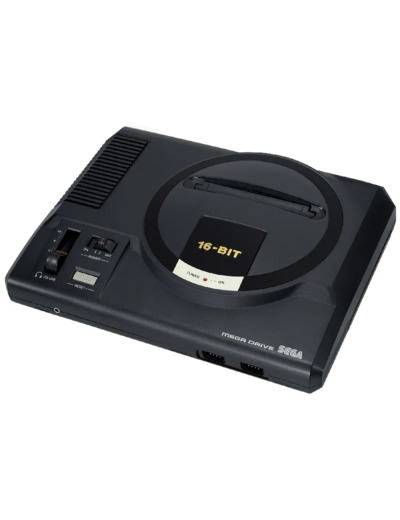Console Sega Megadrive avec une manette