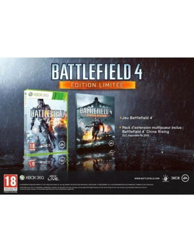 Jeu XBox 360 Battlefield 4 - édition limitée