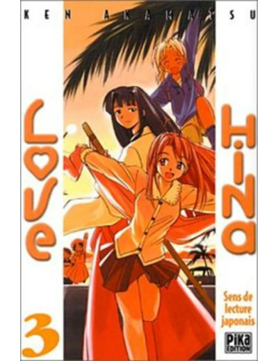 Livre Love Hina. Tome 3
