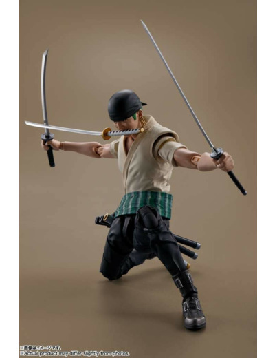 [EXCLU WEB] One Piece Netflix - Figurine Roronoa Zoro S.H Figuarts