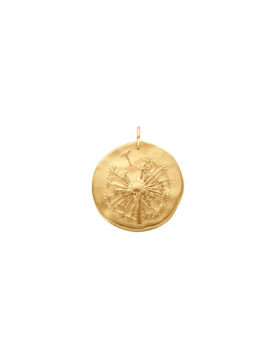Médaille Arthus Bertrand Comédie pissenlit 23mm en or jaune