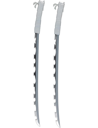 [REPLIQUE] Demon Slayer - Inosuke Lot d'épées doubles 66 cm de long