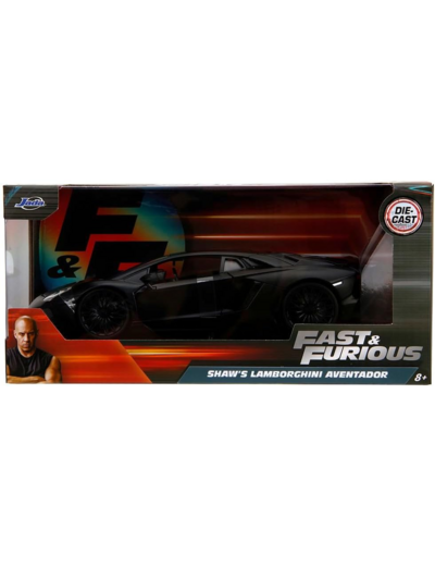 [REPLIQUE] FAST & FURIOUS - VOITURE JADA - LAMBORGHINI AVENTADOR DE Shaw  1:24