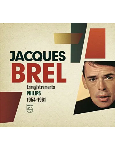 CD Jacques Brel - Enregistrements Philips 1954-1961 (2008, France)