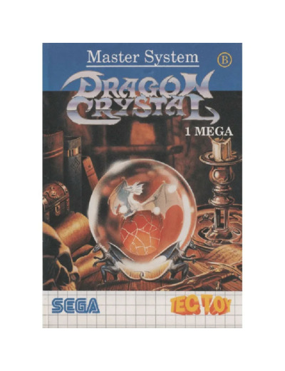 Jeu Sega Master System Dragon Crystal