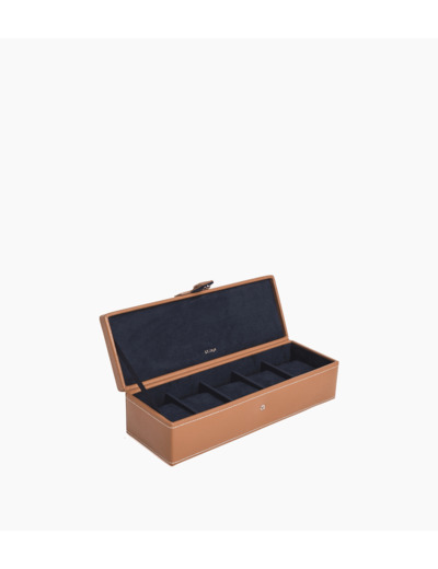 Coffret 5 montres en cuir