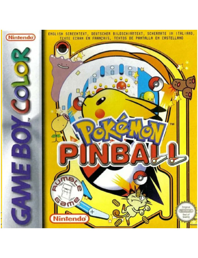 Jeu Gameboy Color Gbc Pokemon Pinball