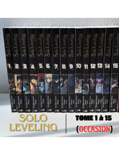 [COLLECTION MANGA] SOLO LEVELING - Tome 1 à 15 - (Occasion)