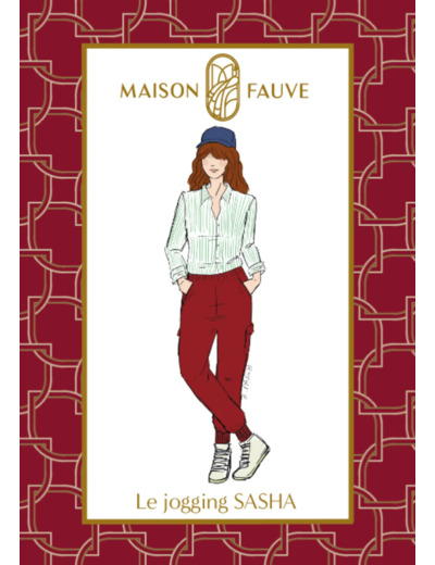 Maison Fauve - Patron Couture Femme Jogging "Sasha" du 34 au 52