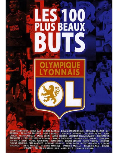 Dvd les 100 Plus Beaux Buts de L'ol