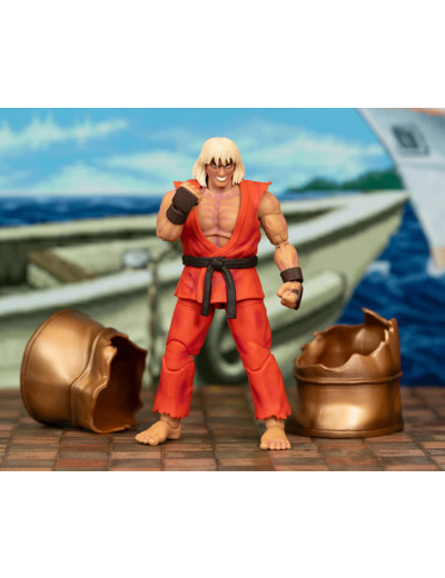 [FIGURINE] STREET FIGHTER II VIOLENT KEN ACTION FIGURE