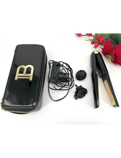 Lisseur sans fil Balmain Paris Hair Couture -pochette et adaptateurs secteur inclus