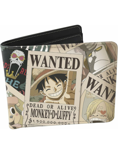 [PORTEFEUILLE] ONE PIECE - Affiche Wanted