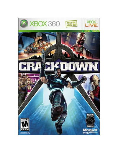 Jeu Xbox 360 Xb360 Crack Down