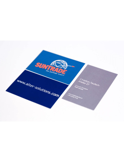 Carte de Visite Pro 85 x 55 mm recto seul