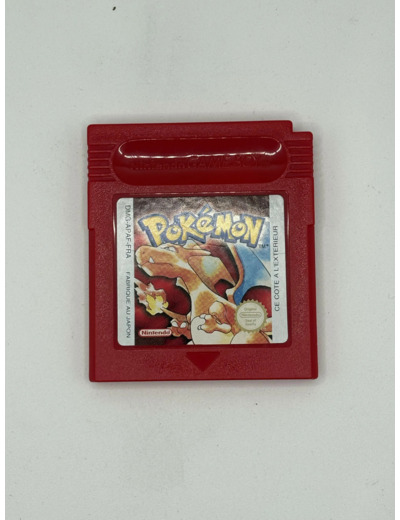 Jeu Gameboy Advance Gba Pokemon: Red Version