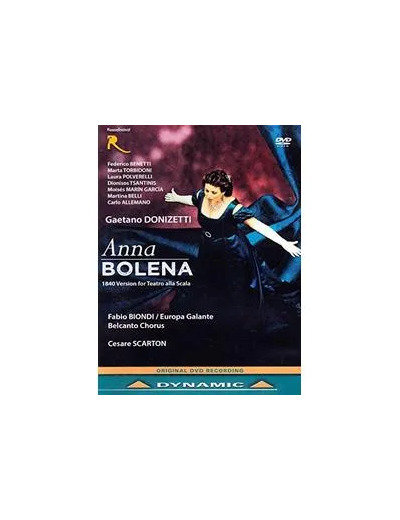 Dvd Anna Bolena (1840 vers.Scala Milano) (registrazione a Rieti 2013)