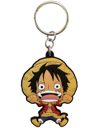 ONE PIECE - Porte-clés PVC "Luffy SD"