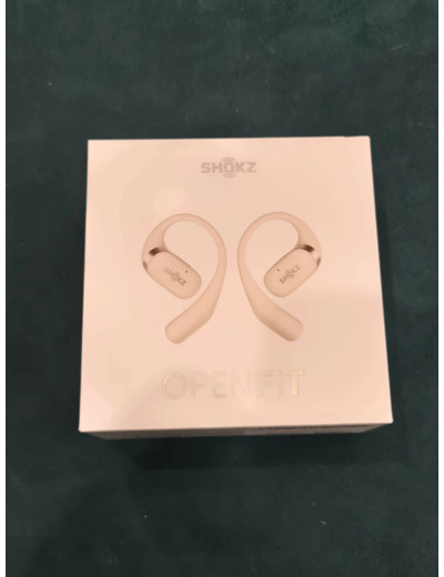 Ecouteurs sans fil Bluetooth Shokz OpenFit Beige
