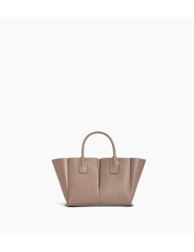 Petit sac à main Elena en cuir grainé