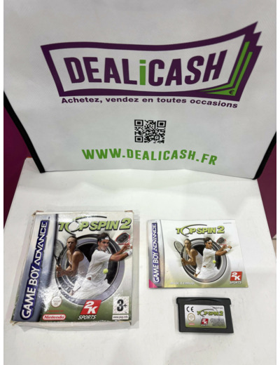 Jeu GBA Top Spin 2