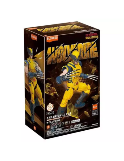 [FIGURINE] MARVEL HEROS BLOKEES CHAMPION CLASS 05 WOLVERINE