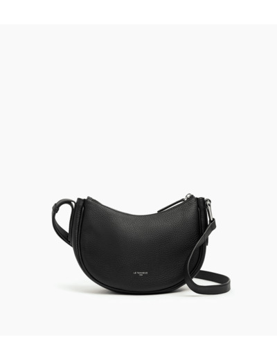 Petit sac bandoulière Madeleine en cuir de taurillon grainé